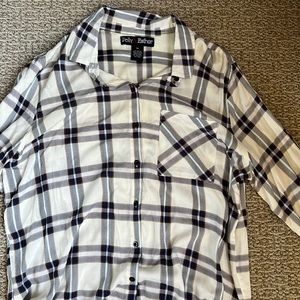 Nordstrom plaid top